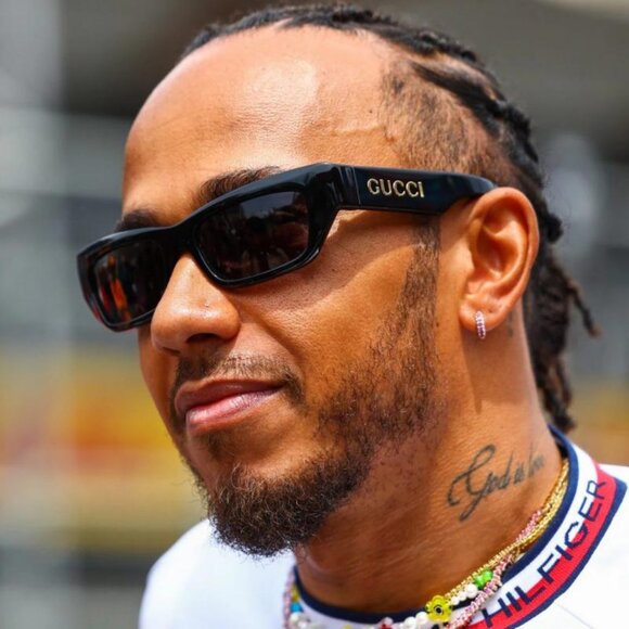 Gucci GG1296S 004 Sunglasses Havana Rectangle Frame, Green Lenses - Picture 3 of 12